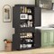 Freestanding Tall Kitchen Cabinet with 3-Position Adjustable Shelves and Large Capacity Drawer